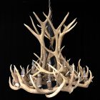 Gallatin Elk and Mule Deer Antler Chandelier featured product photo