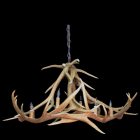 Wilderness Elk Antler Chandelier alternate angle photo