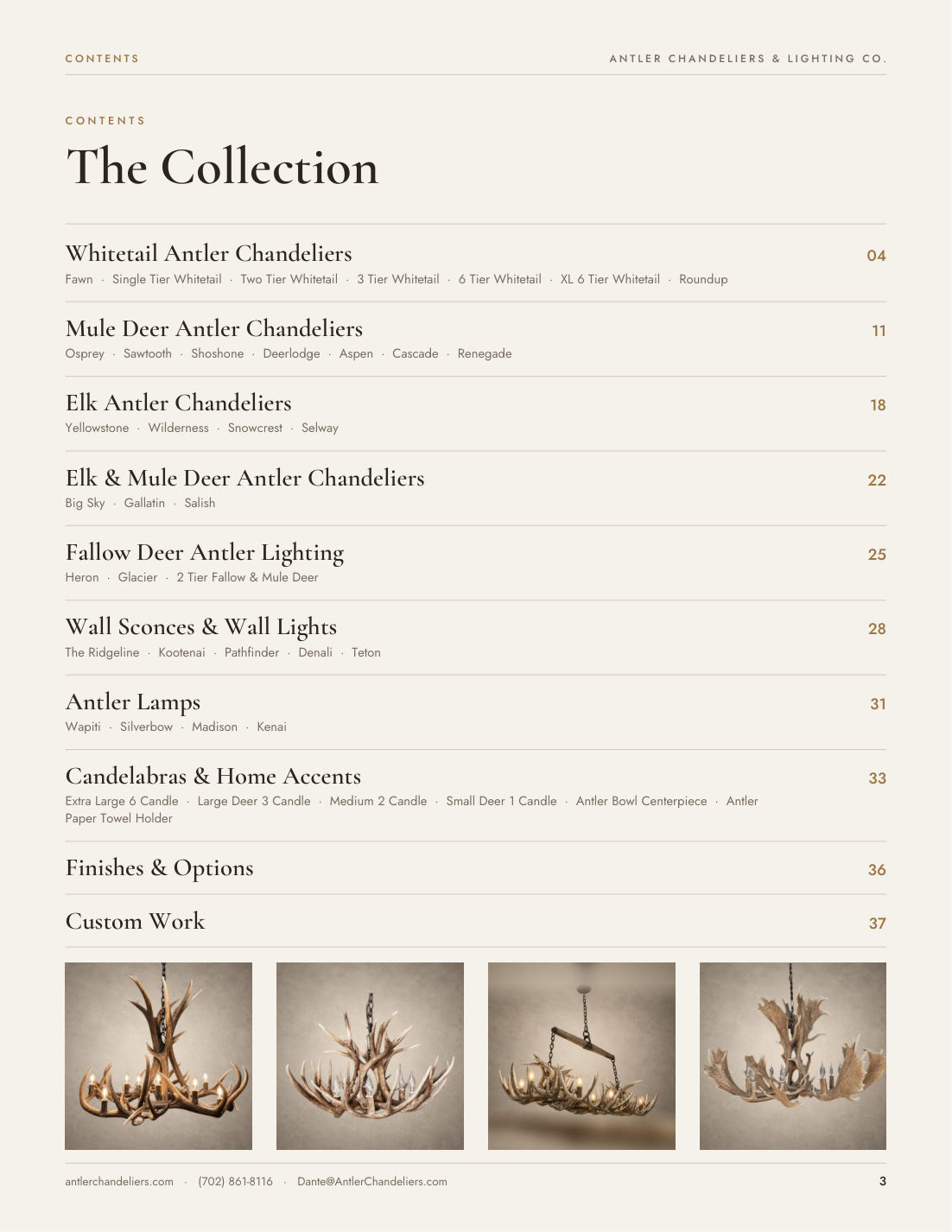 The Collection 2026 catalog, page 3